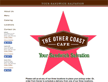 Tablet Screenshot of othercoastcafe.com